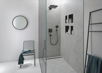 Mynd af Hansgrohe Fixfit vegghné Matt svart