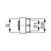 Mynd af TECEflex Ró Eurocone 16 mm x 3/4"