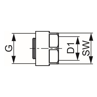 Mynd af TECEflex Ró Eurocone 20 mm x 3/4"