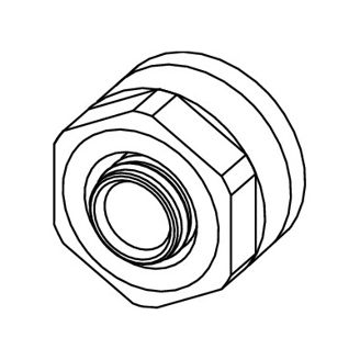 Mynd af TECE SLQ  Rær  20 x 3/4"  Eurokon