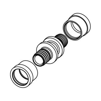 Mynd af TECE SLQ Samtengi 16mm með hulsum