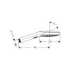 Mynd af Hansgrohe Raindance Select S handsturta Matt svart