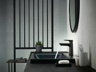 Mynd af Hansgrohe Talis E 110 handlaugartæki Svart matt