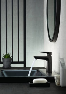 Mynd af Hansgrohe Talis E 110 handlaugartæki Svart matt