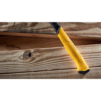 Mynd af DEWALT klaufhamar 16OZ með boginn klauf