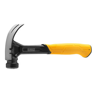 Mynd af DEWALT klaufhamar 16OZ með boginn klauf
