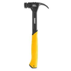 Mynd af DEWALT klaufhamar 20OZ með boginn klauf