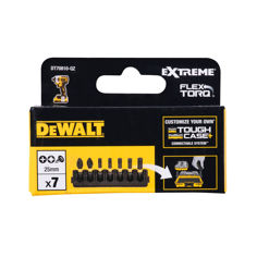 Mynd af DEWALT Tough Case bitar 25mm PH, PZ, TX