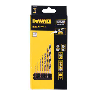 Mynd af DEWALT Tough Case borbitasett HSS