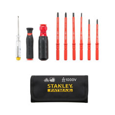 Mynd af Stanley FATMAX 1000V skrúfjárnasett 10 stk
