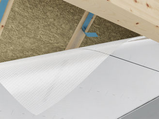 Mynd af Double band 40mm x 50m fyrir rakasperru