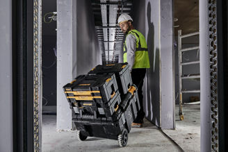 Mynd af DEWALT TSTAK IP54 Verkfærakista á hjólum