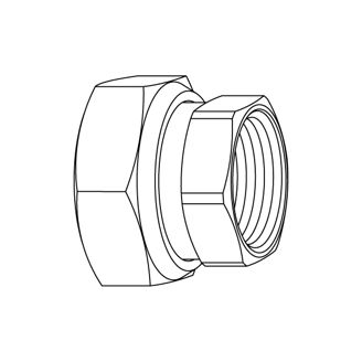 Mynd af Hlauprósmúffa 1"x3/4" f.STAD