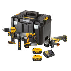 Mynd af DEWALT 18V XR 3 véla sett - 2 X 5Ah