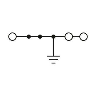 Mynd af Raðtengi XT 2,5 TWIN PE 2,5mm²