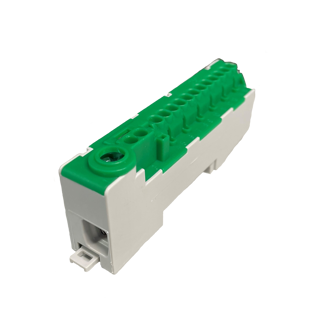 Mynd af Tengikubbur lóðréttur stunginn 12x2,5mm²+2x4mm²+25mm² Grænn