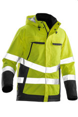 Mynd af Jobman 1383 Skeljakki vattfóðraður Hi-Vis