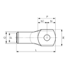 Mynd af Strengskór Cu  6,0mm² M8