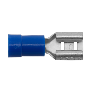 Mynd af Flathulsa Blá 1,5-2,5mm² (10stk)