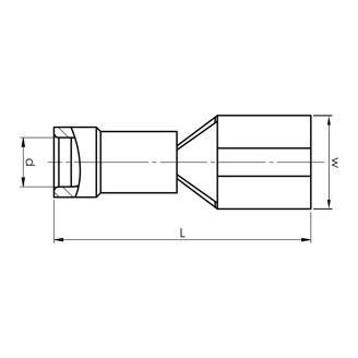 Mynd af Flathulsa 1,5-2,5mm² Blá