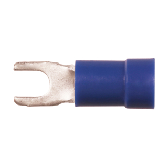 Mynd af Gaffalskór Blár M4 1,5-2,5mm² (10stk)