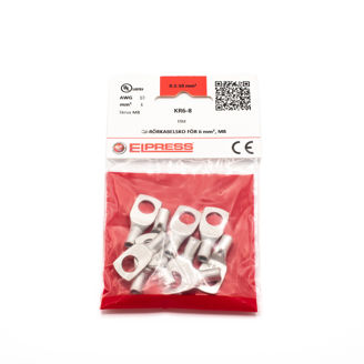 Mynd af Strengskór M8 6mm² (10 stk)