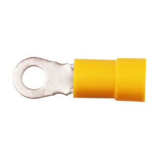 Mynd af Gatskór Gulur M8 4-6mm² (10stk)
