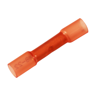 Mynd af Tengihólkur krump Rauður 0,75-1,5mm² (10stk)