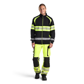 Mynd af BLÅKLÄDER Háskólapeysa rennd 