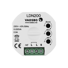 Mynd af Innfellidimmer í dós 200w án núll
