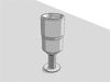 Mynd af Toppur 1/2" 12mm fyrir skemmdan haus
