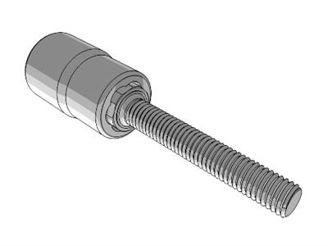 Mynd af Toppur 1/2" 12mm fyrir skemmdan haus