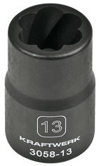 Mynd af Toppur 1/2" 131mm fyrir skemmdan haus