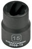 Mynd af Toppur 1/2" 15mm fyrir skemmdan haus