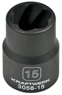 Mynd af Toppur 1/2" 15mm fyrir skemmdan haus