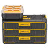 Mynd af DEWALT TOUGHSYSTEM 2.0 Taska með 3 skúffum