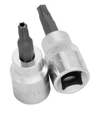 Mynd af Toppur Torx með gati 3/8" T30 Kraftwerk