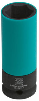 Mynd af Felgutoppur Hertur 1/2" 22mm m. plasthlíf