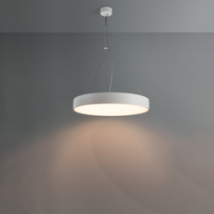 Mynd af Flat Moon hangandi loftljós 2x, Hv.
