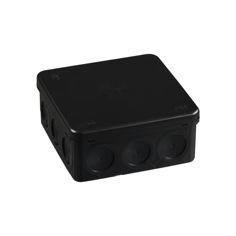 Mynd af Tengidós IP65 100x100x46mm Sv.