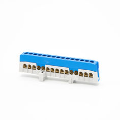 Mynd af Tengikubbur lóðréttur 15x16mm² Blár