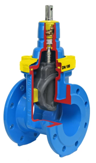 Mynd af Gasloki E3 Hawle DN100 PN16