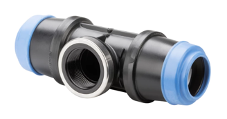 Mynd af ISO2 Hawle Té Samtengi D32-1"-D32 PN16 POM