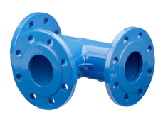 Mynd af Té Samtenging Flangs Hawle DN200-200 PN16