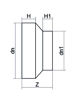 Mynd af Rafsuðu Minnkun Stutt DN280-225 SDR17 