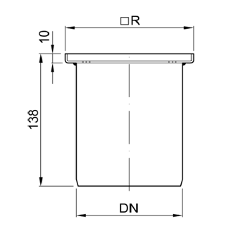 Mynd af Upphækkun RF 138mm