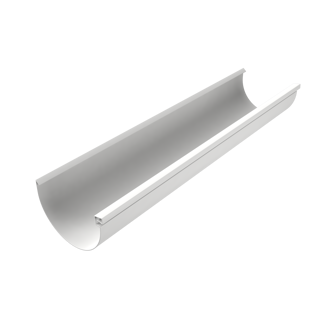 Mynd af Grövik Þakrenna 100mm Hvít