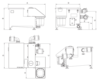 Mynd af Fituskilja GC220 2,2 l/s ACO