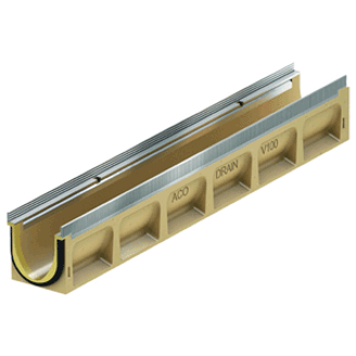 Mynd af Niðurfall Renna Multiline HV100S 1000mm E600 H80mm ACO