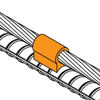 Mynd af Apliweld mót f/vír 50mm² steypujárn 12mmØ
